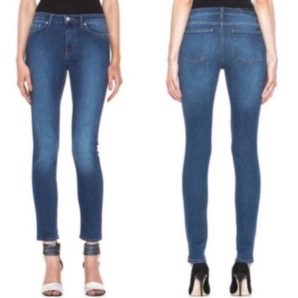 Acne Studios Skin 5 Marylin Used Blue Skinny Jean Sz 28 US